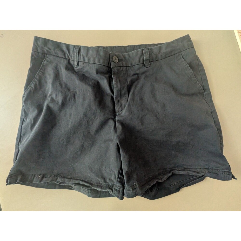 Womens Magellan Outdoors Happy Camper Shorts Sizes 16 Blue Cotton Spandex